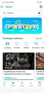 Crowdfunding screenshot 0