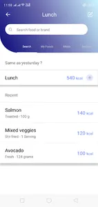 HealthyMe -  Nutrition Plan screenshot 5