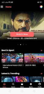 OTT Platform - Live TV & Movie screenshot 0
