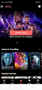 OTT Platform - Live TV & Movie screenshot 2