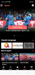 OTT Platform - Live TV & Movie screenshot 3