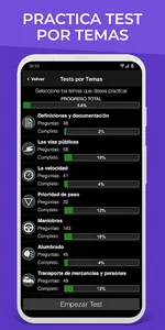 Autoescuela Móvil. Test DGT screenshot 4