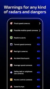 Radarbot Speed Camera Detector screenshot 7