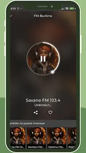 Radio Savane FM Burkina Faso screenshot 2