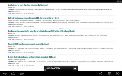 Newz -Feedzilla news viewer screenshot 1