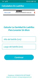 Calculadora De Ladrillos screenshot 1