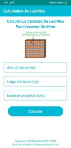 Calculadora De Ladrillos screenshot 2
