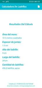 Calculadora De Ladrillos screenshot 3