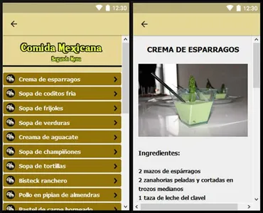 Comida mexicana recetas, comid screenshot 2