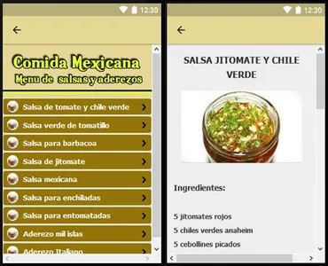 Comida mexicana recetas, comid screenshot 3