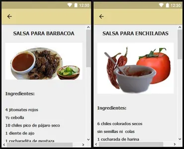 Comida mexicana recetas, comid screenshot 4