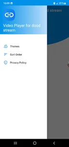 Video player for social media screenshot 2