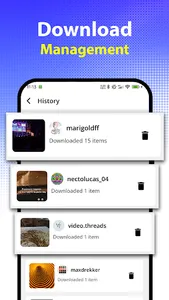 Video downloader for Thread screenshot 2