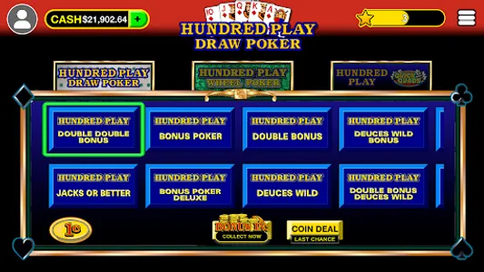 Hundred Play Draw Video Poker screenshot 0