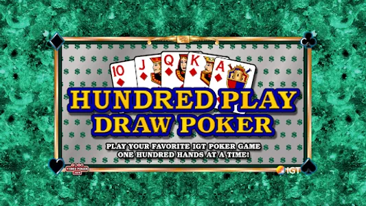 Hundred Play Draw Video Poker screenshot 1