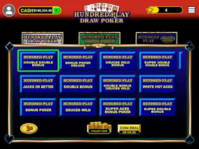 Hundred Play Draw Video Poker screenshot 15