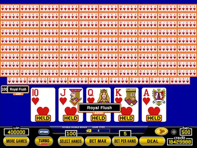 Hundred Play Draw Video Poker screenshot 16