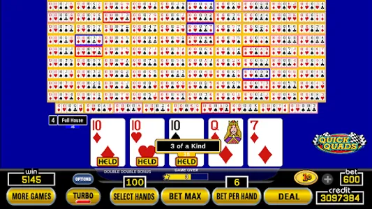 Hundred Play Draw Video Poker screenshot 7