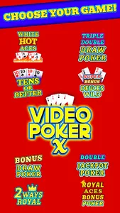 Video Poker X — Classic Casino screenshot 2