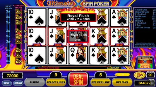 Spin Poker™ Casino Video Slots screenshot 1