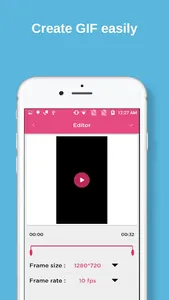 Video To gif maker screenshot 1