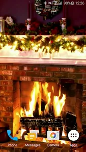 Christmas Fireplace screenshot 1