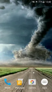 Tornado Video Live Wallpaper screenshot 5