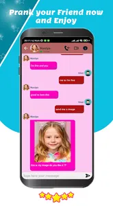 Nastya Fake Video Call Chat screenshot 3