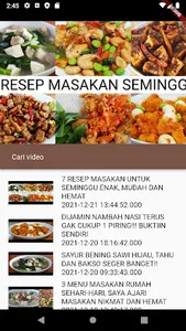 Video Memasak Nusantara screenshot 0