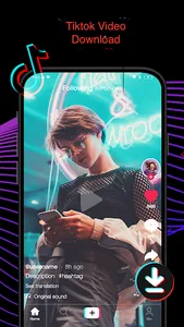 Downloader for TikTok screenshot 0