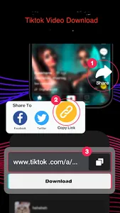 Downloader for TikTok screenshot 1