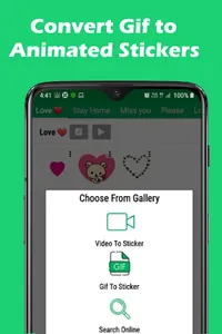 Video to Animated sticker for  screenshot 2