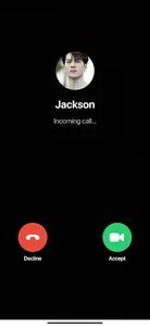GOT7 Call, Fake Video Call screenshot 1