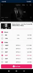 Play Mp3 Mp4 Downloader screenshot 1