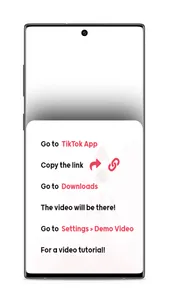 Video Downloader for Tik Tok:  screenshot 4