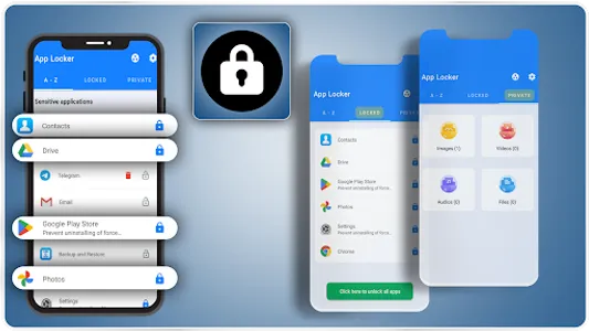 AppLocker audio, photo & video screenshot 5