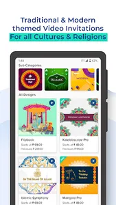 Video Invitation Maker App screenshot 2