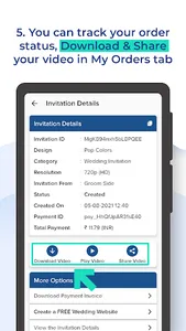 Video Invitation Maker App screenshot 7