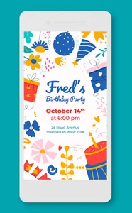 Invitation Maker Music screenshot 10