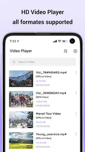 HD Video Player screenshot 1