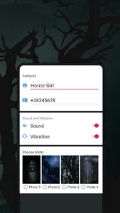 Horror Girl Fake Call screenshot 2