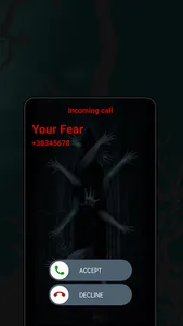 Horror Girl Fake Call screenshot 3