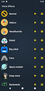 Voice Changer - Voice Recorder screenshot 3