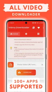 Vidmo: All Video Downloader screenshot 0