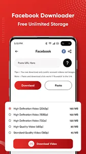 Video downloader - Vidown screenshot 3