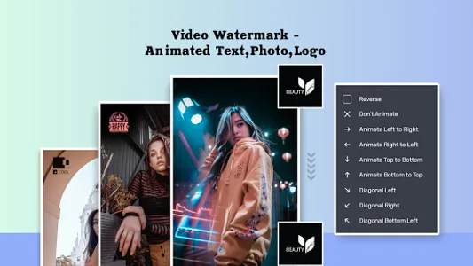 Video Watermark - Animated Tex screenshot 0