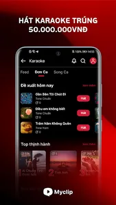 MyClip - Mạng xã hội Video screenshot 0