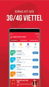 Đăng ký gói 3G/4G Viettel screenshot 0