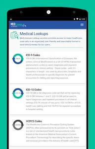 Medical Lookups screenshot 1