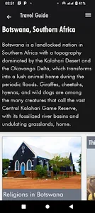 Botswana Travel Guide screenshot 1